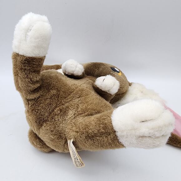 Vintage rare 10 Vintage Tenchi Muyo Plush 9” Cabbit Ryo-Ohki Animetrix Anime Brown Big Ears 1997
